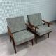 Paire de fauteuils scandinaves Thonet