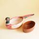 Cache pot - Jardinière Faisan en Faïence — Barbotine Animalière Polychrome