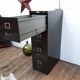 Industrial furniture metal drawers YAC 1950 vintage