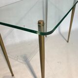 Table, modernist sofa end