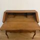 Carved oak secretary