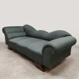Art deco chaise longue lounge sofa 'Wave'