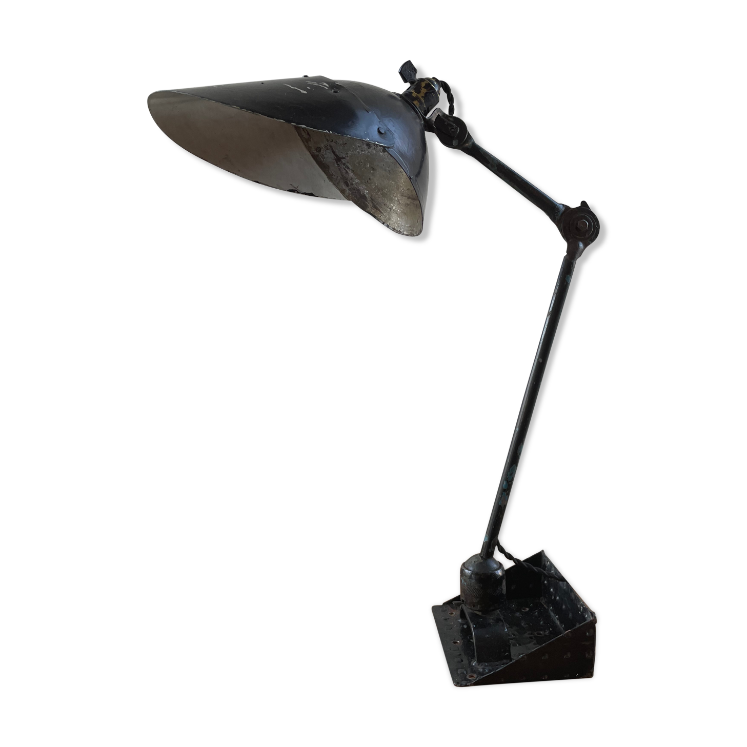 Articulated workshop lamp ravel ball joints