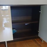 Cinna sideboard in lacquer and brown wood