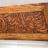 Mirror wood carved 51x97cm