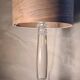 Plexiglass and wood lamp