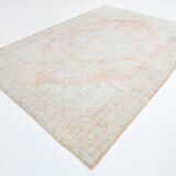 7x10 Rug For Living Room Pale Red Persian Rug, 229x326Cm