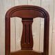 Set of 6 Louis Philippe chairs in cherry wood and cane