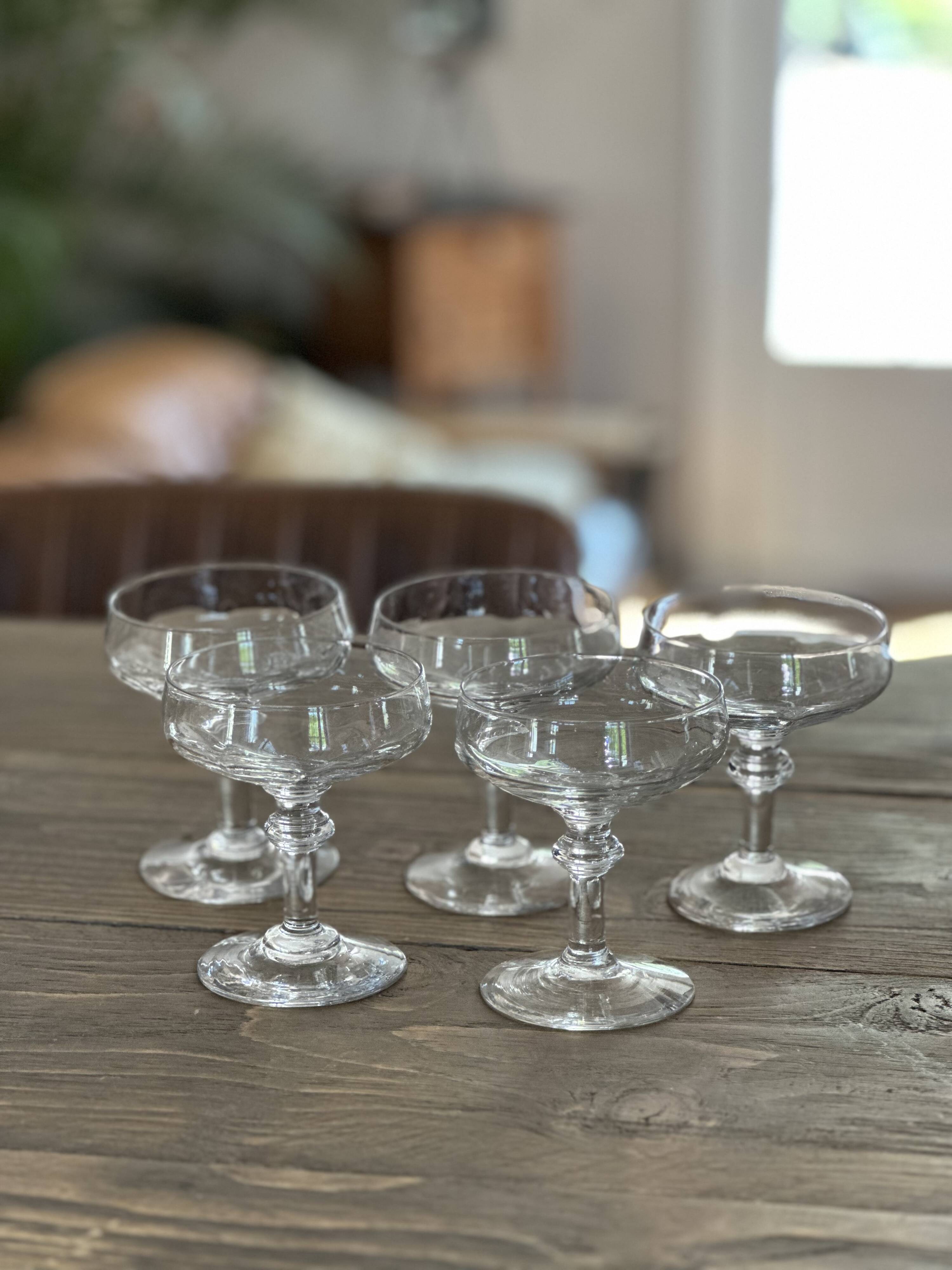 Nipple-shaped champagne glasses