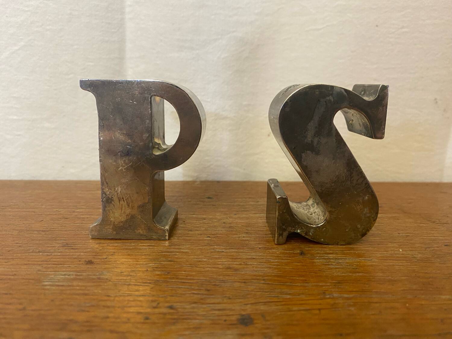 Pair of Antique Salt and Pepper Shakers Silver Plated Metal Salt and Pepper Shakers Vintage