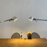 Artemide Tolomeo mini desk lamp on pliers and design Michele De Lucchi - Giancarlo Fassina