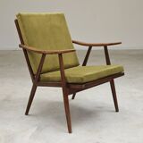 Boomerang armchair by Antonin Suman for Ton Bystrice Thonet 1960