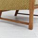 1960s, Danish design, lounge chair, furniture fabric, oak wood