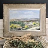 Old oil painting Genets 1964