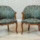 Set of Rococo Revival Armchairs, 1980s
