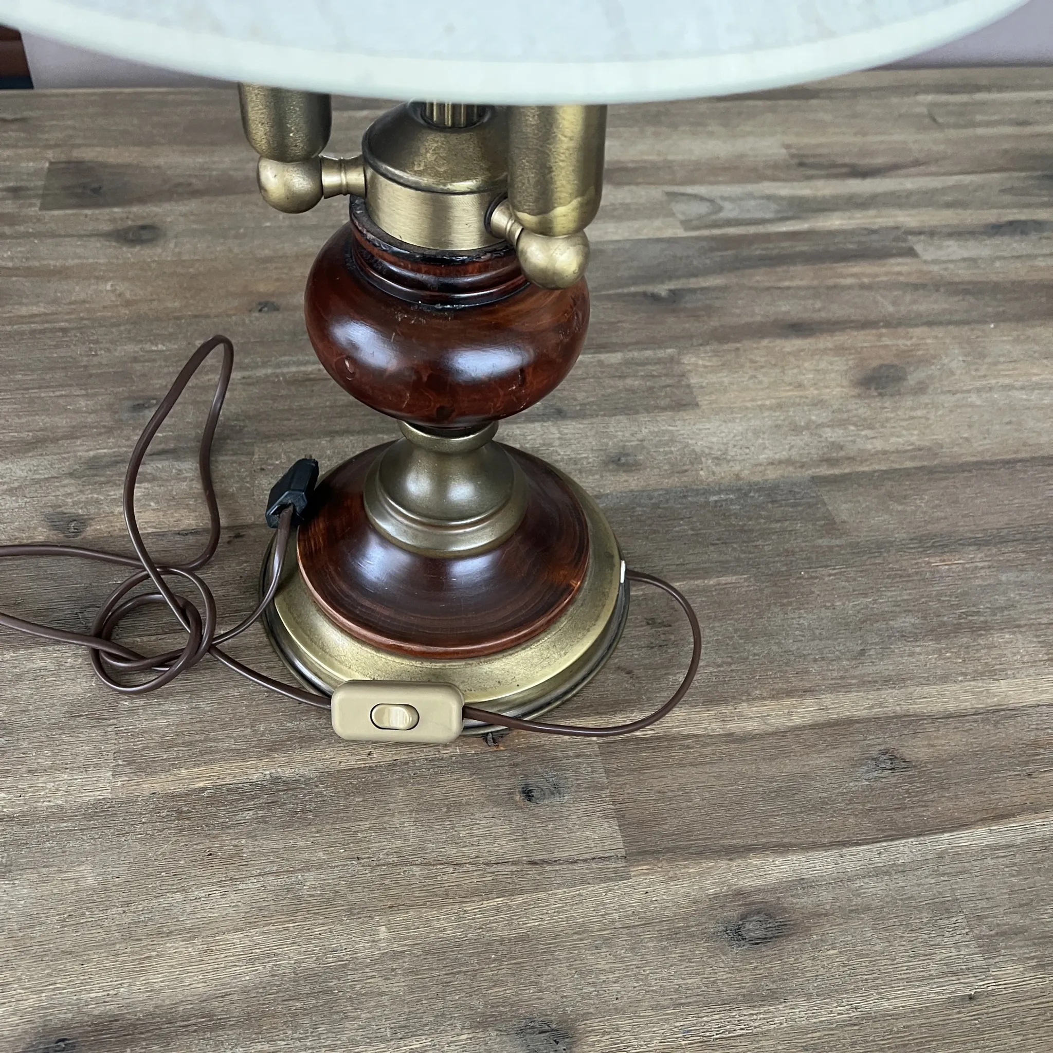 Set of 2 vintage lamps