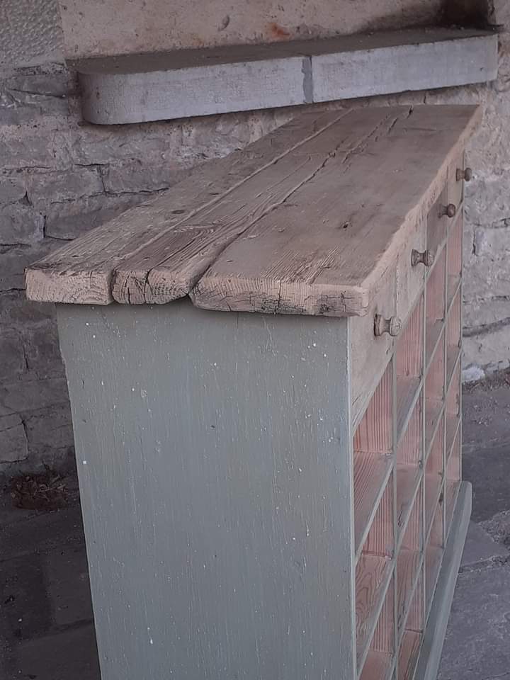 Furniture of trade workshop