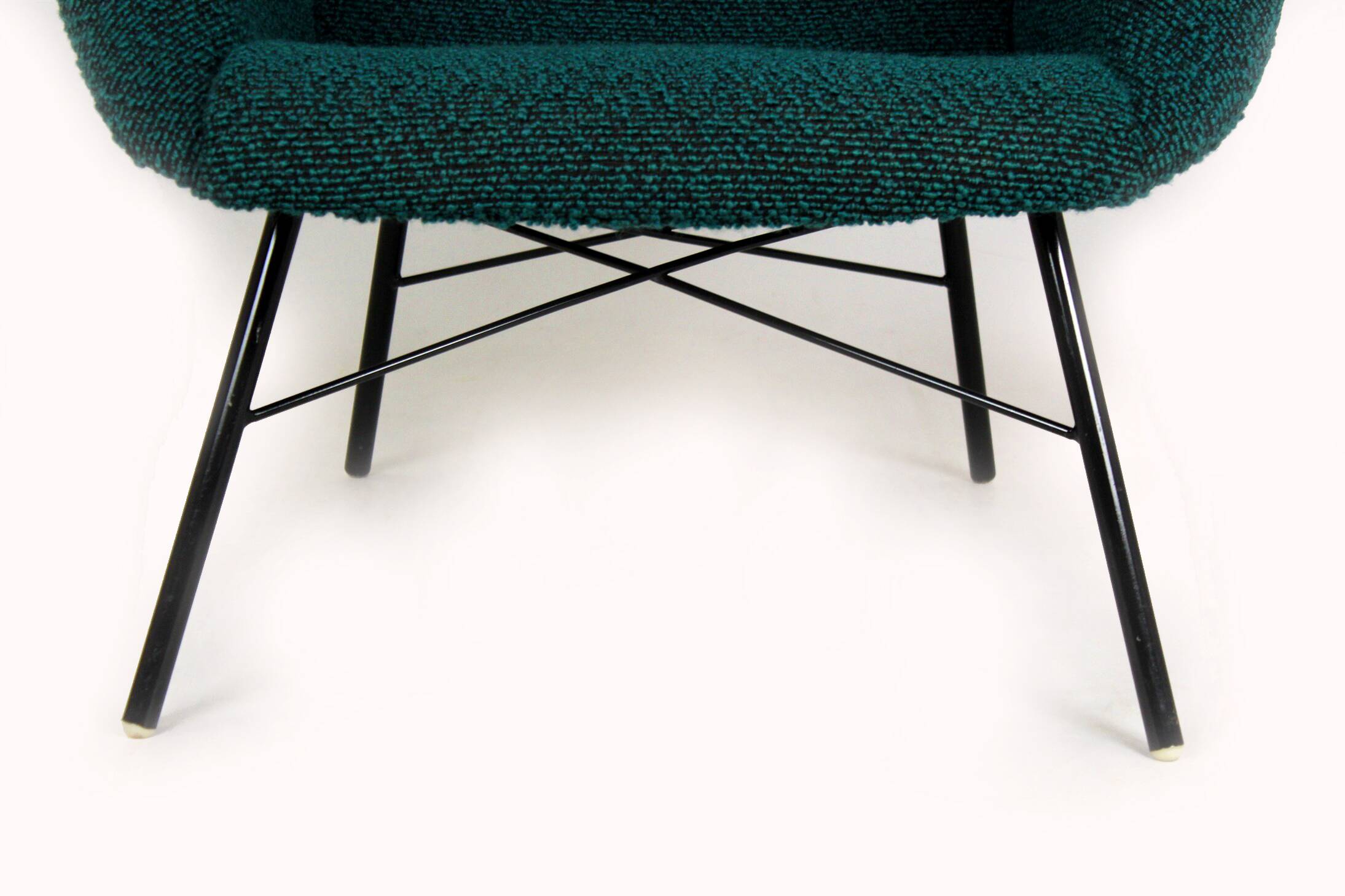 Wingback Lounge Chair by Miroslav Navrátil, Czechoslovakia, 1960s