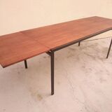 Large Scandinavian teak table by Cees Braackman (10/12 guests)