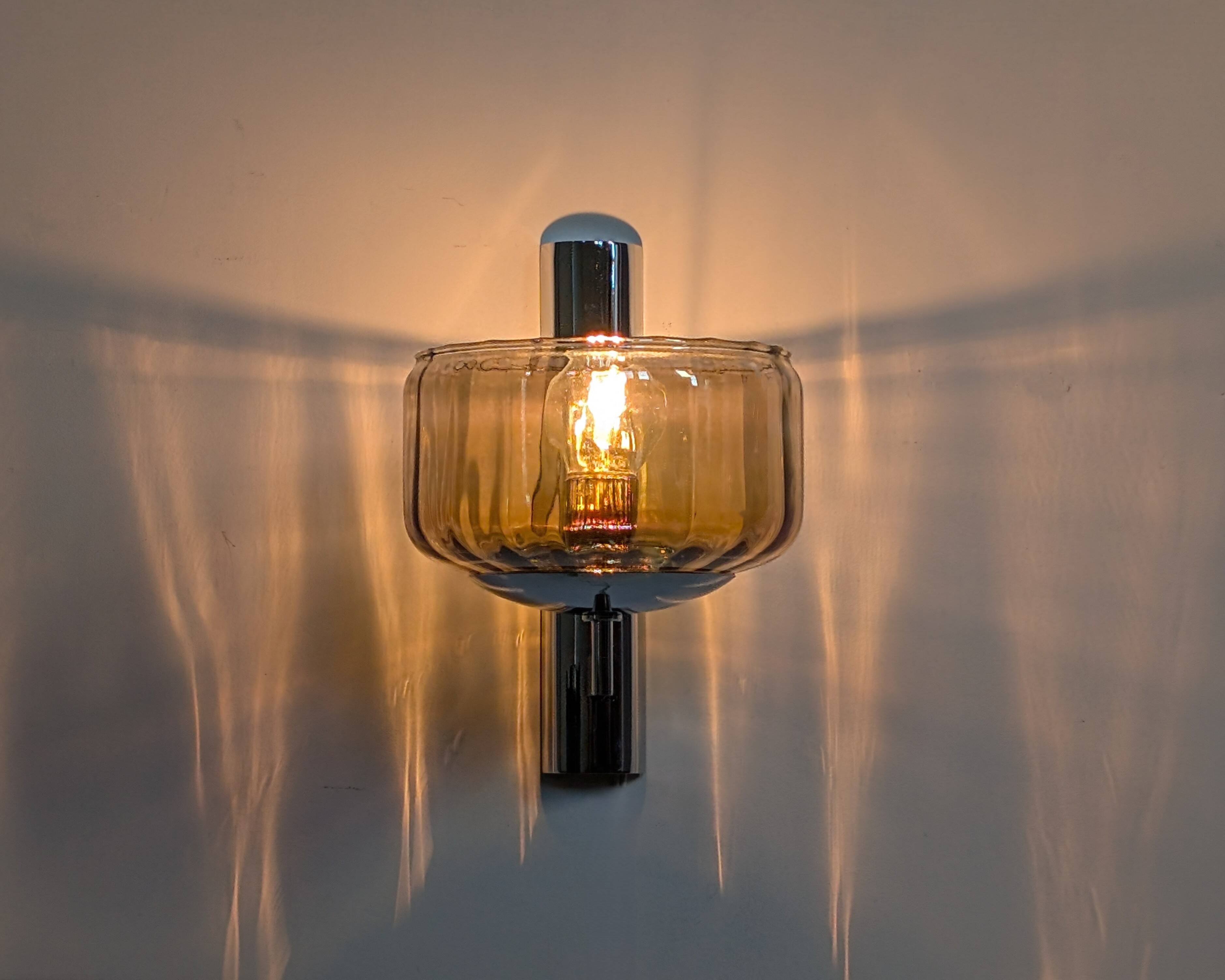 Pair of Sciolari wall lights