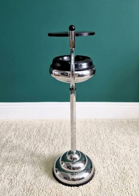 smoker's stand Art Deco by Demeyere