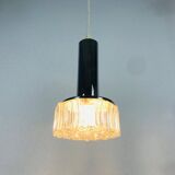 Hanging lamp in chrome and bubble glass 1970 Germany