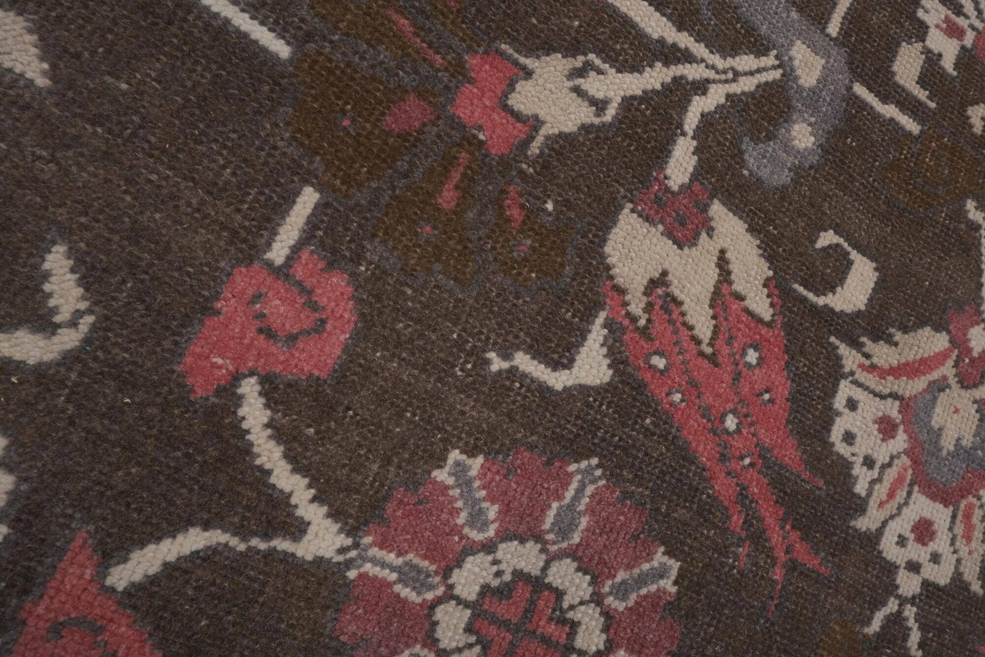 Vintage Turkish Oushak rug 150x256 cm