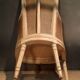 Louis XVI high-backed caned armchair