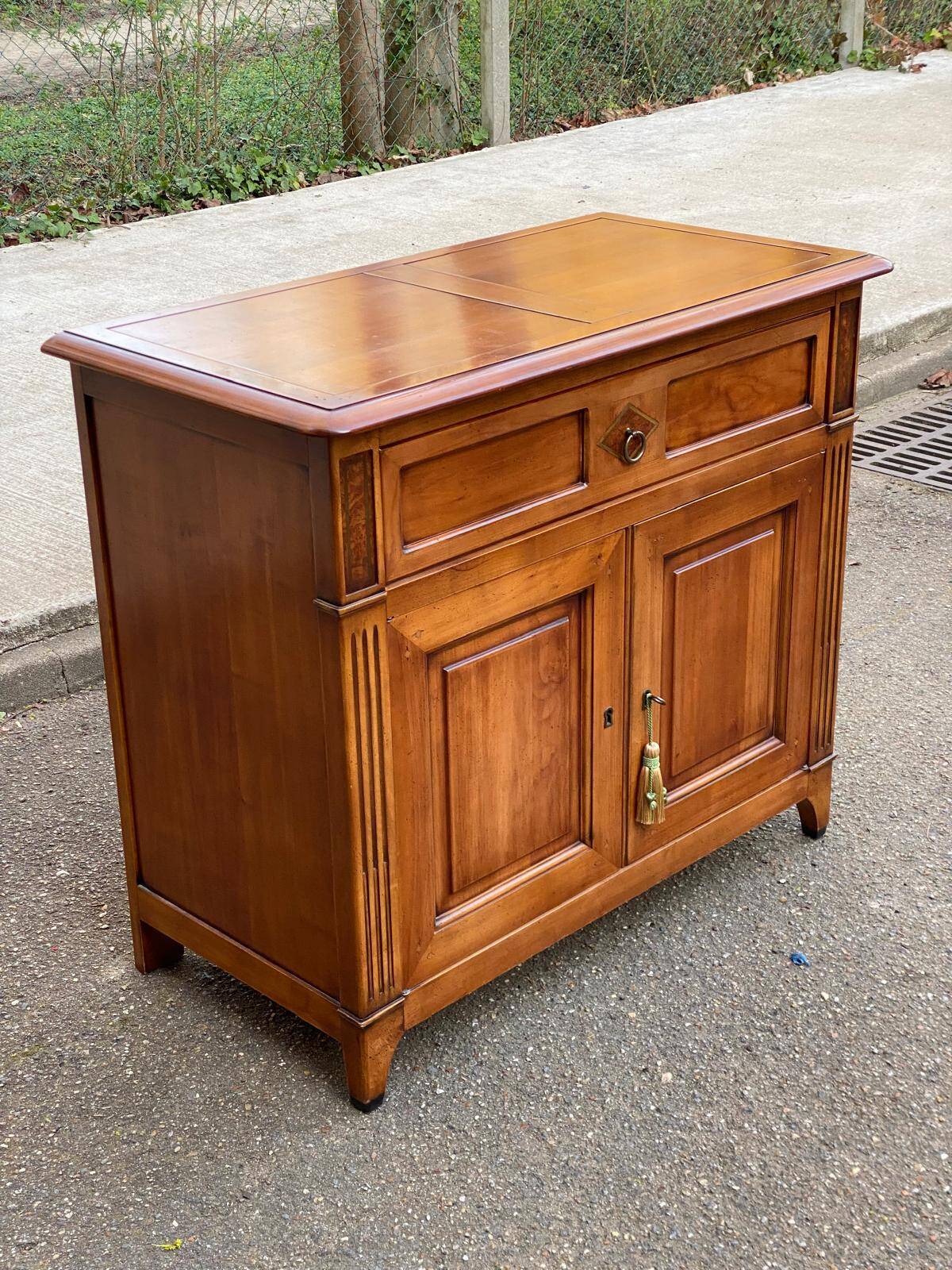 Louis XVI buffet made of solid wood from the 1950s.
