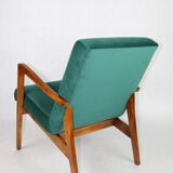 Chaise polonaise vintage en vert, années 1970