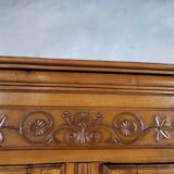 Small Louis XV cherry wood low cabinet