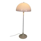 Verner Panton Vintage White Panthella Floor Lamp, Louis Poulsen, Denmark, 1971