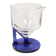 Vintage 1970s Italian Postmodern Blue Glass Pitcher