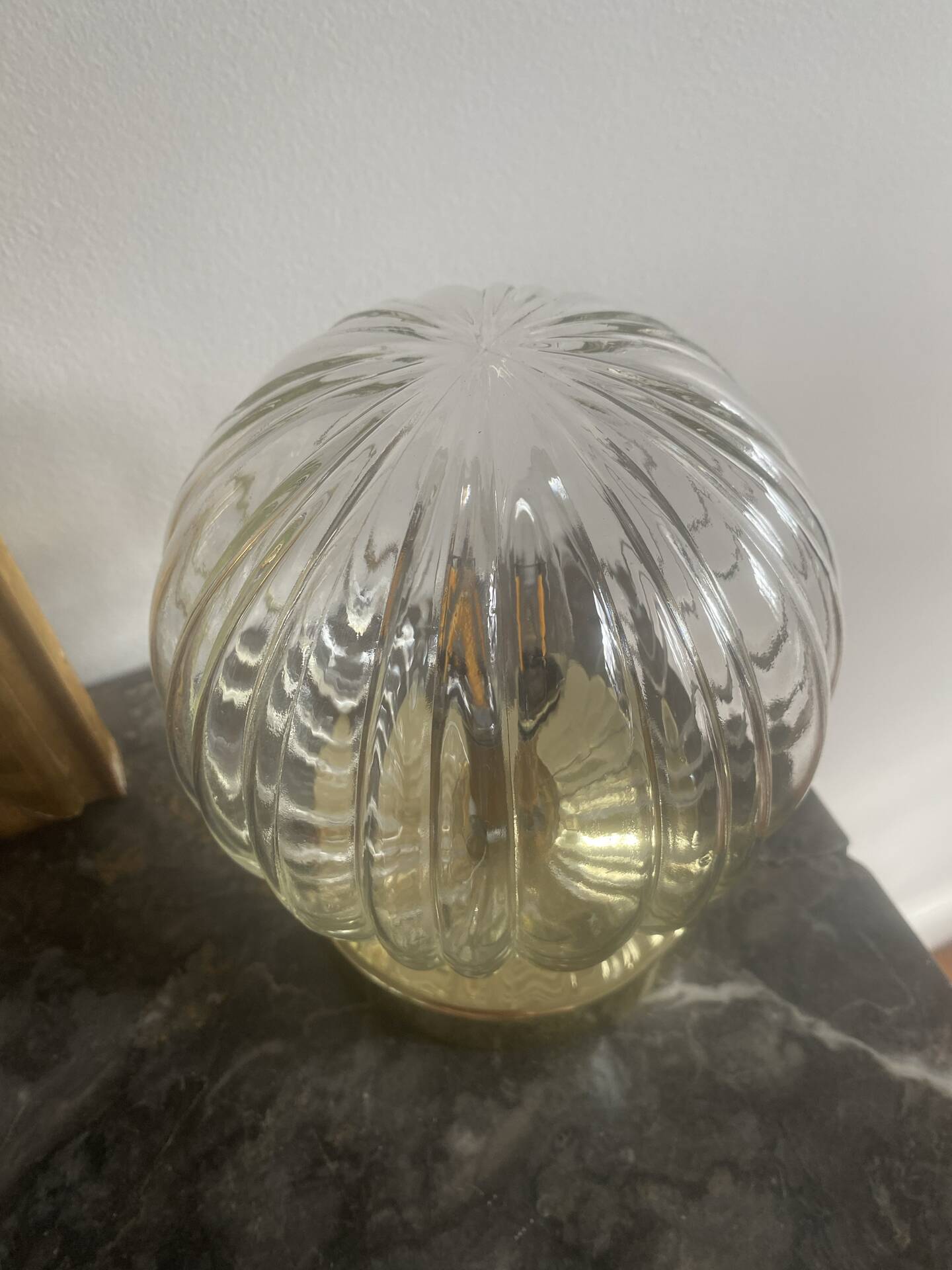 Applique ou plafonnier globe vintage