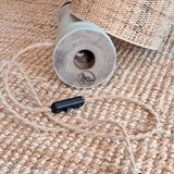 Vintage wooden table lamp from the 1980s revisited