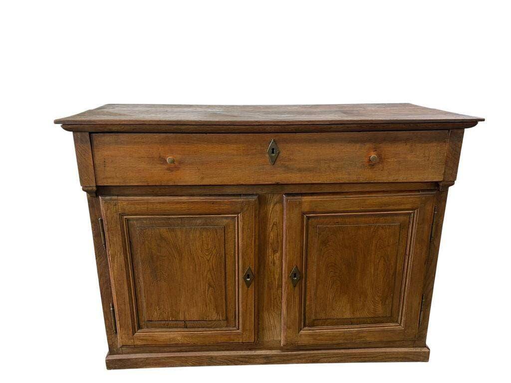 Buffet vintage en bois brun