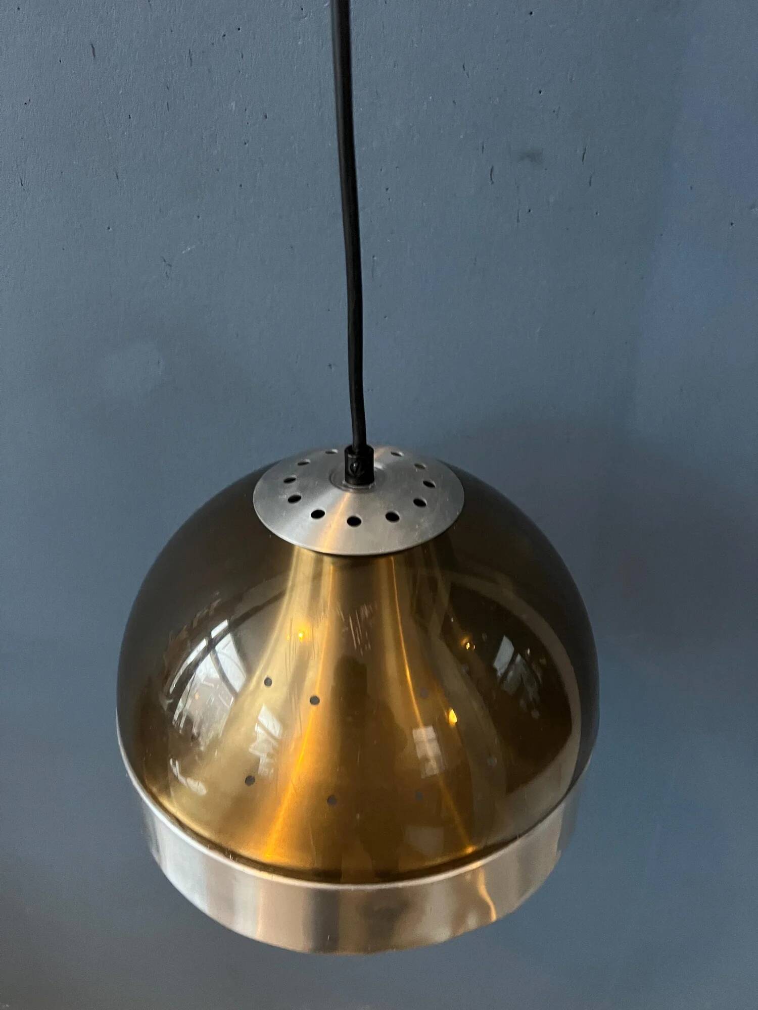 Mid-century Dijkstra plexiglass space age pendant lamp