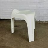 White Casalino stools, Casala — Alexander Begge