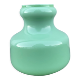 Globe opaline vert mint années 70