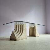 travertin coffeetable