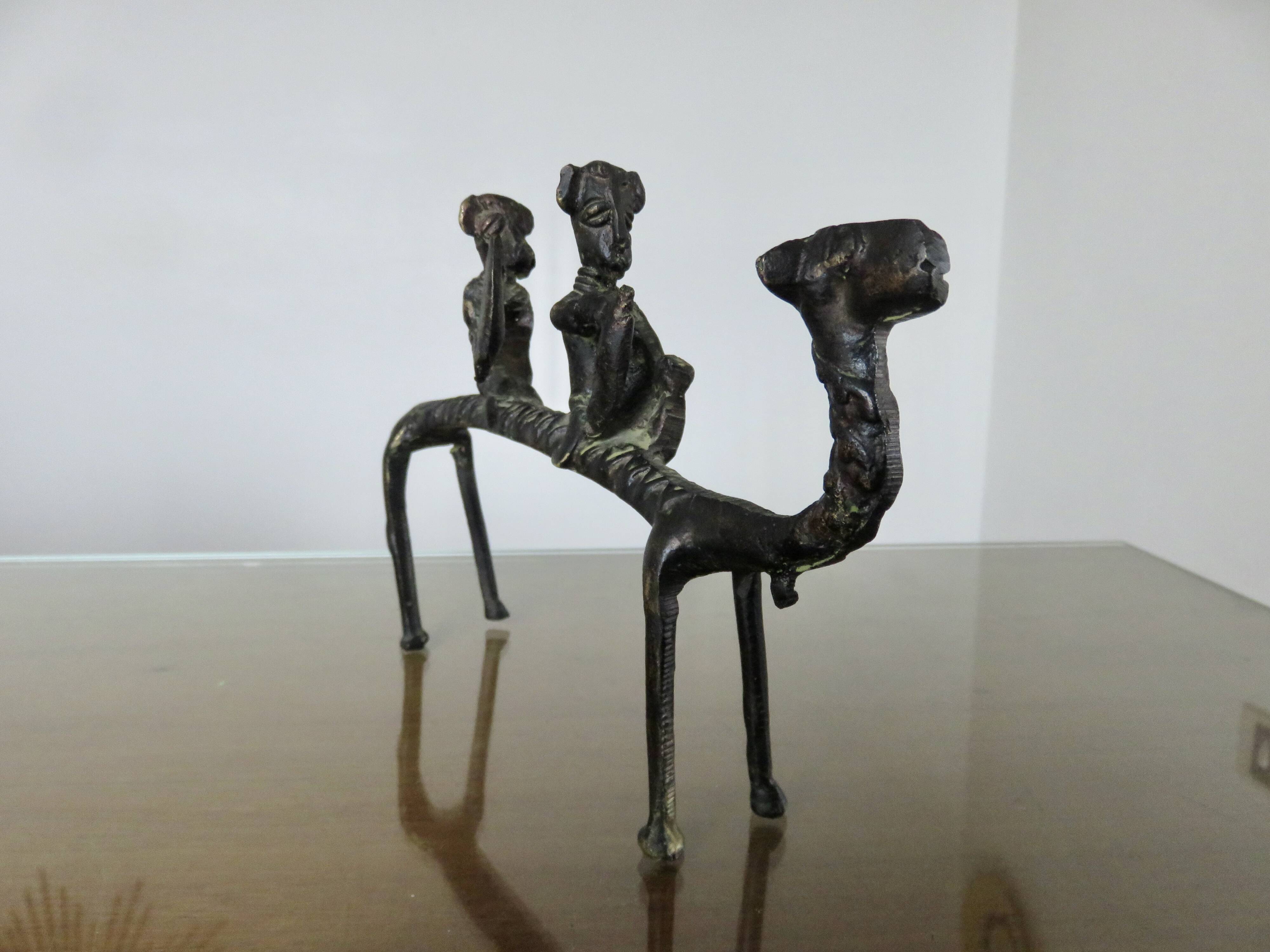 Sculpture, bronze africain, XIXème