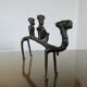 Sculpture, bronze africain, XIXème
