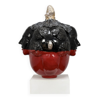 Ceramic sculpture by Henk van Rooij, Netherlands