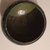 Ceramic pot from Safi, Morocco, circa 1920.