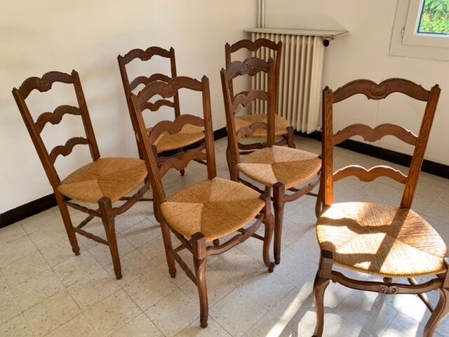 Lot 6 chaises