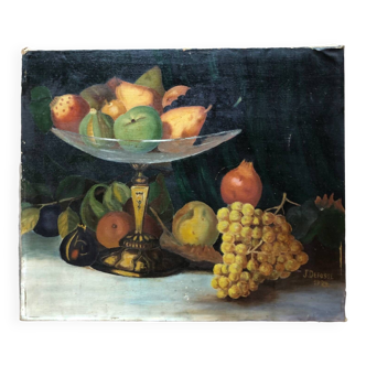 Oil on canvas still life 1924