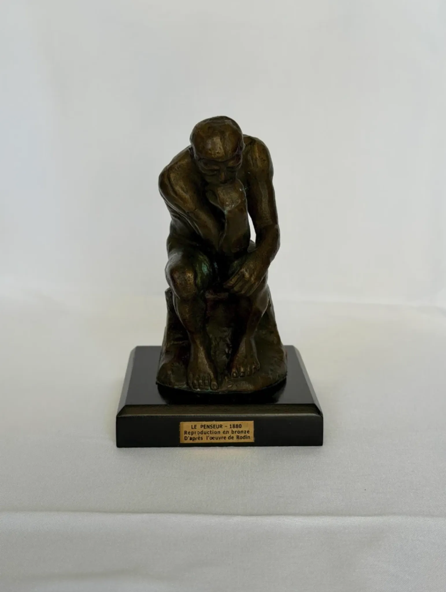 Bronze Sculpture, The Thinker Bronze Sculpture, Rodin Bronze Statue