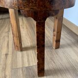 Round coffee table/thuja magnifying glass service