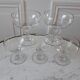 Lot of 5 champagne glasses