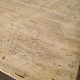 Vintage 1-drawer wooden table